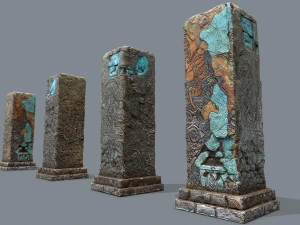Old ruins 3D Model
