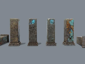 Old ruins 3D Model