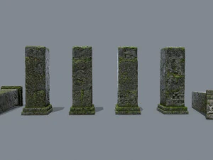 Old ruins 3D Model