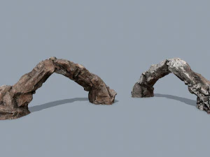 Desert rocks 3D Model