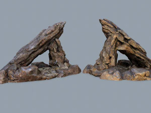 Desert rocks 3D Model