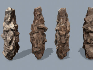 Desert rocks Modelo 3D