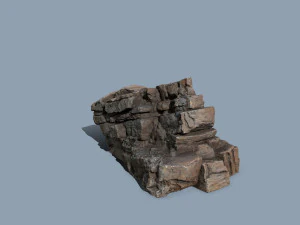 Cliff rocks 3D Model