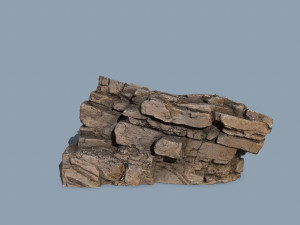 Cliff rocks 3D 모델