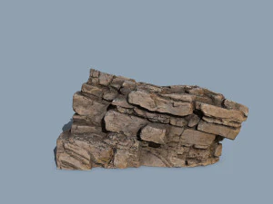 Cliff rocks 3D Model