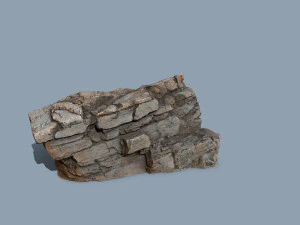 Cliff rocks 3D Model