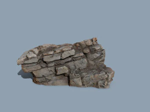 Cliff rocks 3D Model