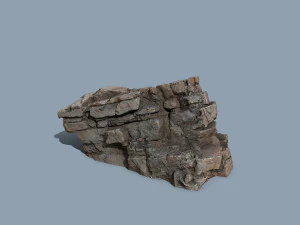 Cliff rocks 3D Model