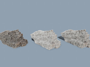 Cliff rocks 3D 모델