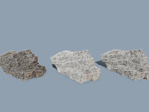 Cliff rocks 3D Model