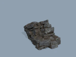 Cliff rocks 3D Model