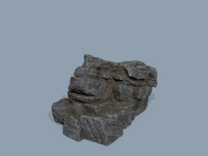 Cliff rocks 3D Model