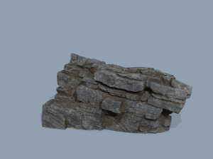 Cliff rocks 3D 模型