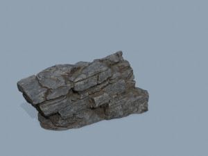 Cliff rocks 3D 模型