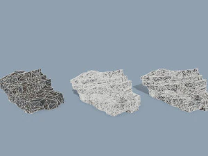Cliff rocks 3D Model