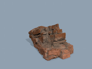 Desert rocks 3D Model