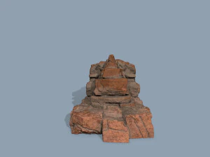 Desert rocks 3D Model