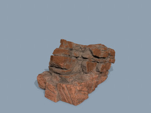 Desert rocks 3D Model