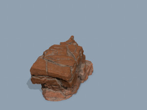 Desert rocks 3D Model