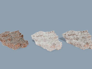 Desert rocks 3D Model