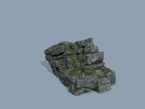 Cliff rocks 3D 모델