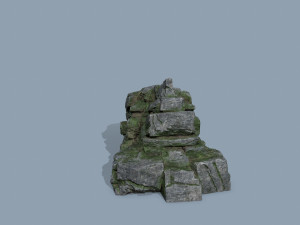 Cliff rocks 3D 모델