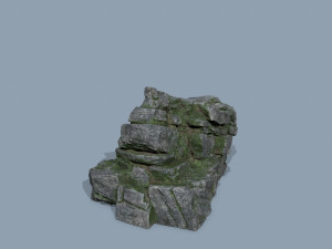 Cliff rocks 3D 모델