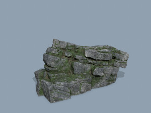 Cliff rocks 3D 모델