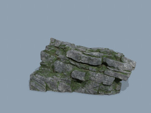 Cliff rocks 3D 모델