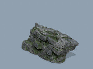 Cliff rocks 3D 모델