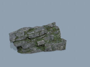 Cliff rocks 3D 모델