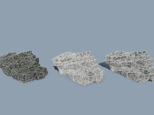 Cliff rocks 3D 모델