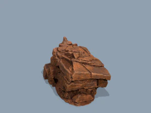 Desert rocks 3D Model
