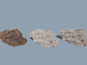 Desert rocks 3D Model