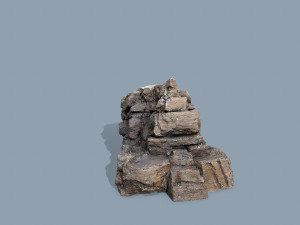 Cliff rocks 3D Model