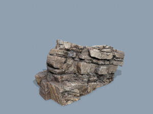 Cliff rocks 3D Model