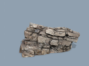 Cliff rocks 3D Model