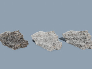 Cliff rocks 3D Model