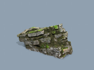 Forest rocks Modèle 3D