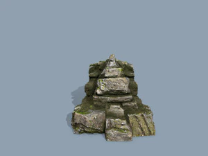 Forest rocks 3D Model
