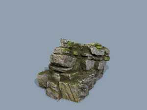 Forest rocks Modèle 3D
