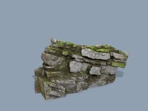 Forest rocks Modèle 3D