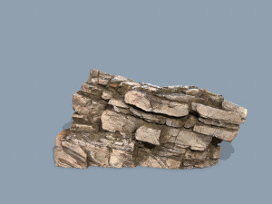 Cliff rocks 3D Model