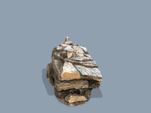 Cliff rocks 3D Model