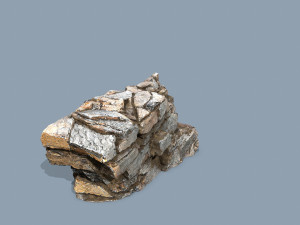 Cliff rocks 3D Model