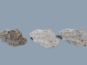 Cliff rocks 3D Model