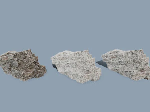 Cliff rocks 3D Model
