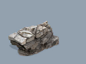 Cliff rocks 3D Model