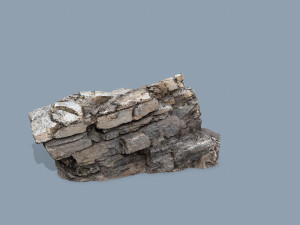 Cliff rocks 3D Model