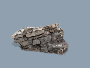 Cliff rocks 3D Model